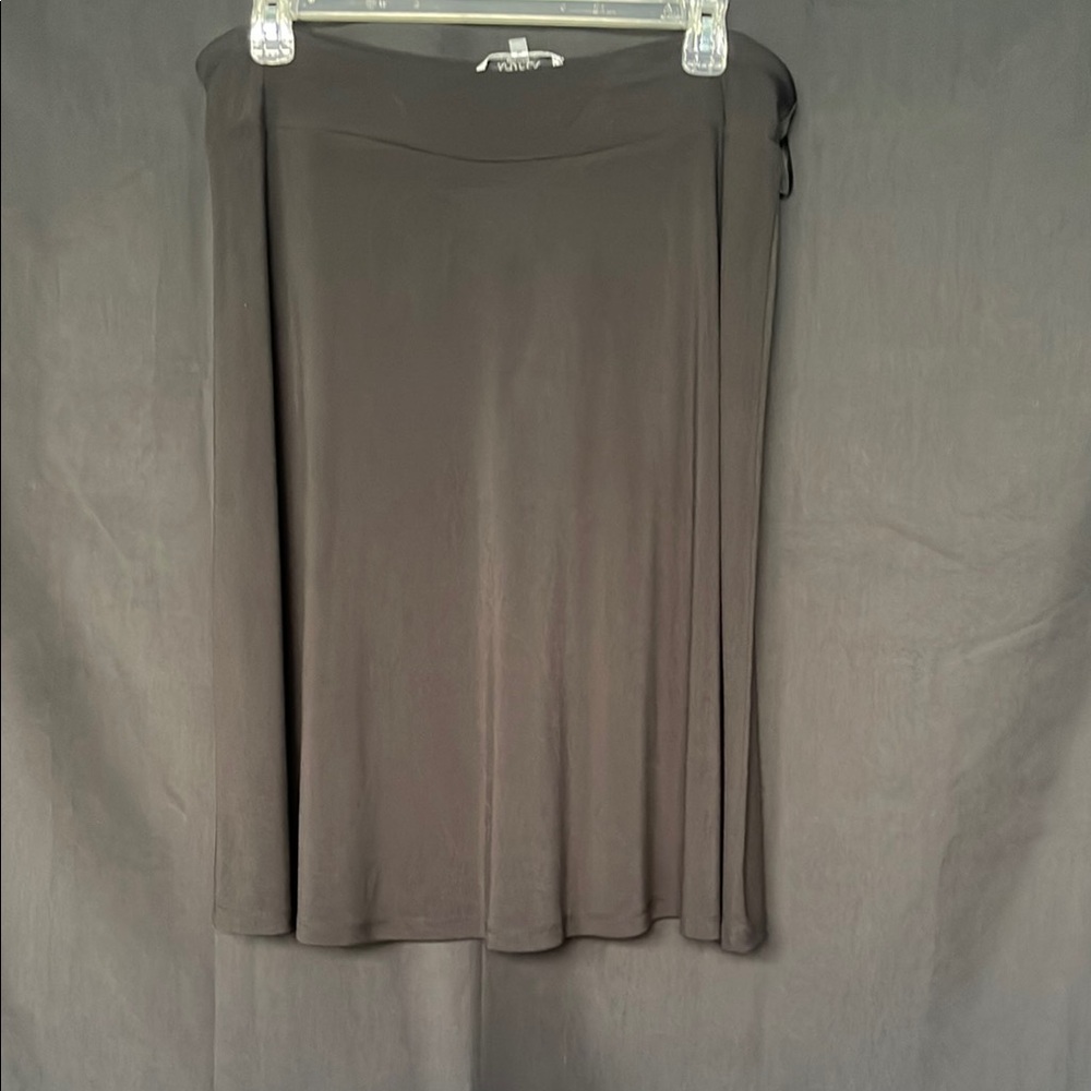 Kasper Black A-Line Midi Skirt for Work